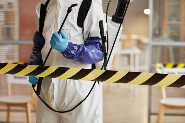 Professional Blood Cleanup technician working in Newport, NE